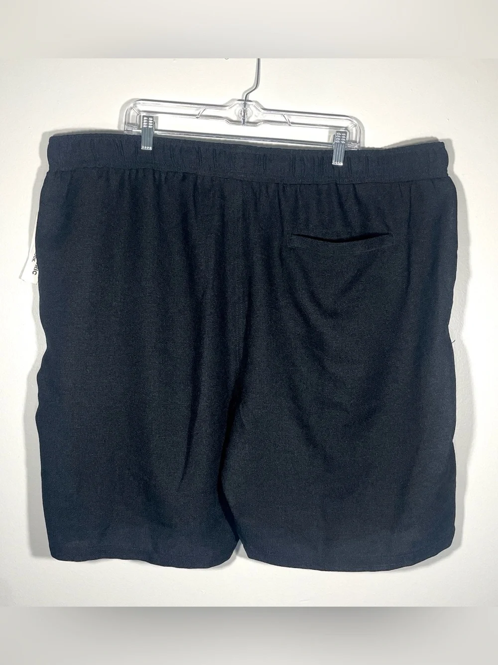 Malibu by Drill Clothing Men’s 5XL Black Lace Pocket Drawstring Shorts NWT